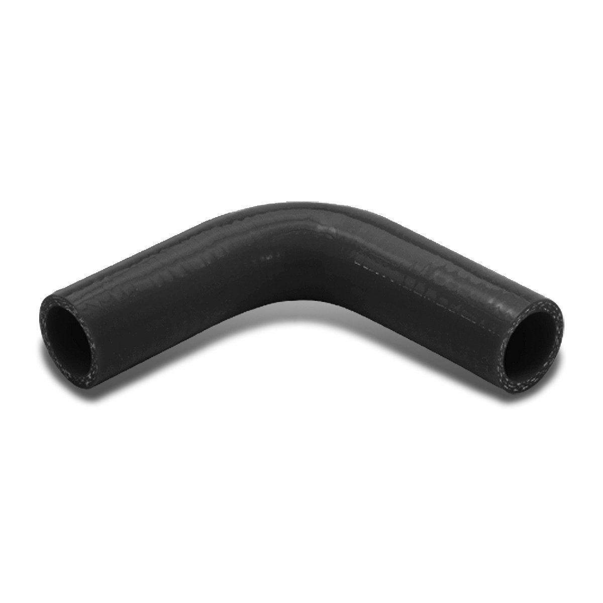 Auto Dynasty 1.25 Inches 90 Degree Elbow Turbo/Intercooler/Intake Piping Coupler Silicone Hose (Black)