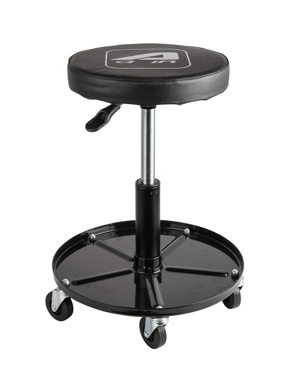 Aain® Heavy Duty Shop Seat, Adjustable Swivel Rolling Stools, Garage Seat With Tool Tray For Garger,Workshop And Auto Repair Shop
