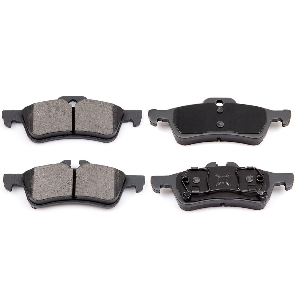 Eccpp D1060-7842 4Pcs Rear Ceramic Disc Brake Pad Set Fit For Mini Cooper 2002-2008