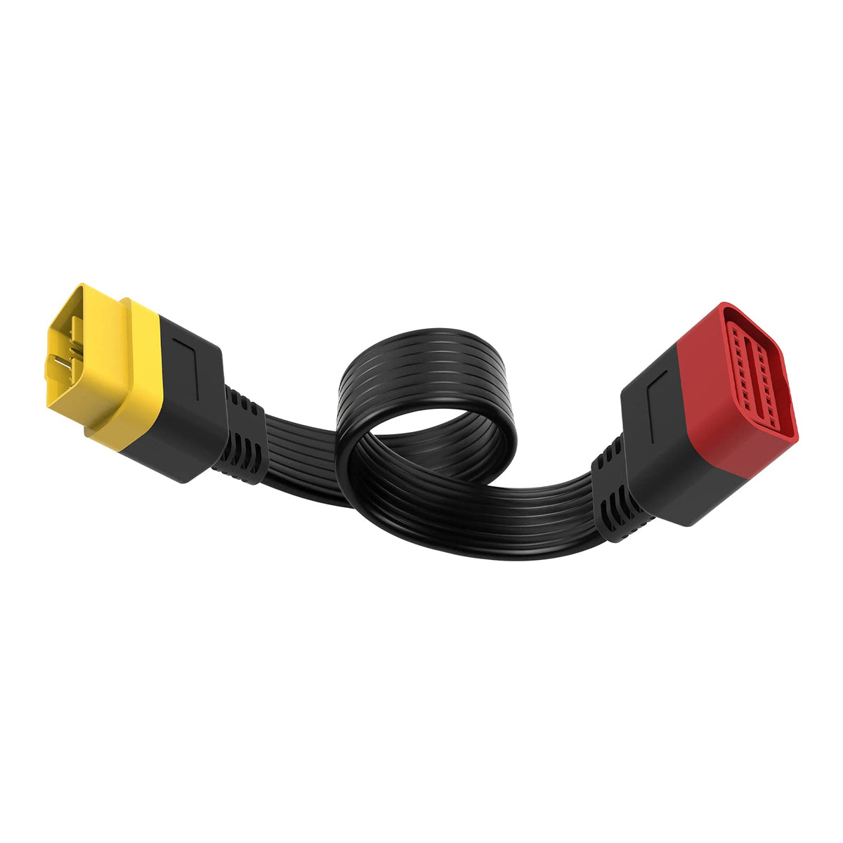 Obd2 Extension Cable, Professional Automotive Diagnostic Scan Tool Full 16 Pin Extension Cable For Odbii Scanner Forscan Check A