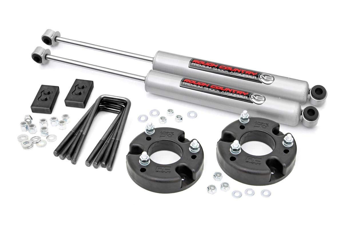 Rough Country 2'' Leveling Lift Kit w/N3 Shocks for 2009-2020 Ford F-150-52230