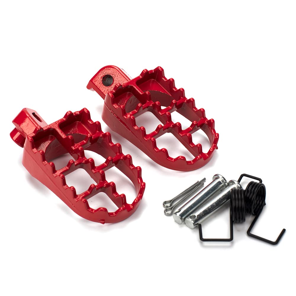 Xingwu Dirt Bike Footrest,Aluminium Footpegs Pedals,For Xr50R Pw50 Crf70 Tw200 Klx110 Crf50 50Cc 70Cc 90Cc 110Cc 125Cc Taotao Motorcycle Part