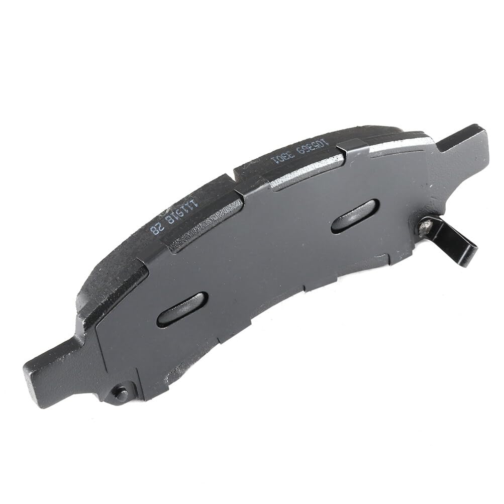 Automuto 4Pcs Front Semi-Metallic Disc Brake Pads Set D1169 For Buick Enclave Rainier For Chevrolet Colorado Ssr Trailblazer Tra