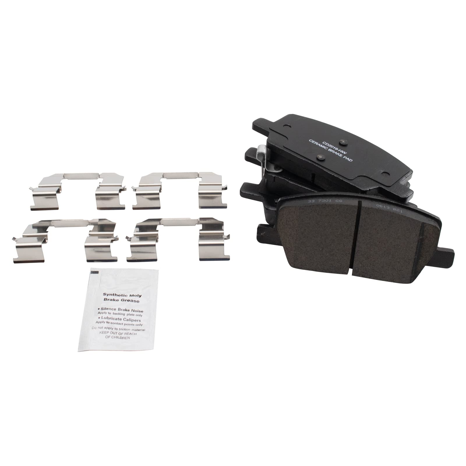 Trq Front Brake Pads Ceramic Compatible With 2018-2021 Buick Encore 2020-2021 Encore Gx Chevrolet Trax