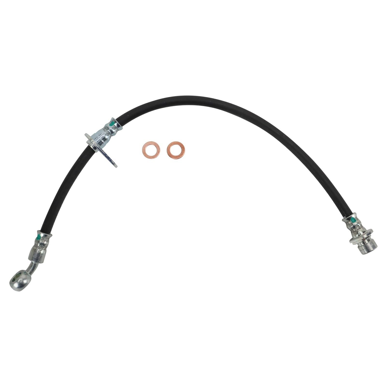 Trq Rear Brake Hose Set Compatible With 2004-2008 Acura Tl