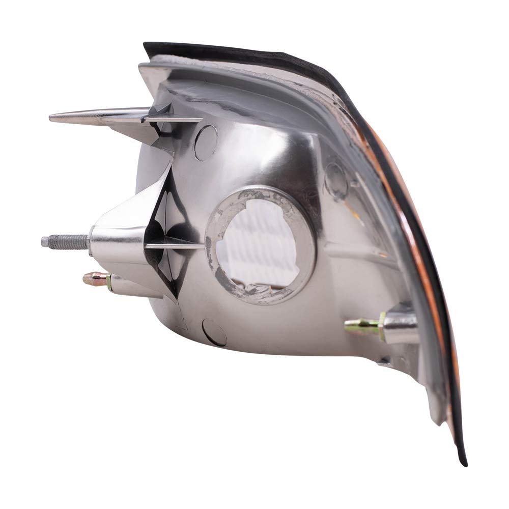 Brock Replacement Driver And Passenger Park Signal Corner Marker Lights Compatible With 1994-1998 Mustang Gt Svt Base F4Zz13201A