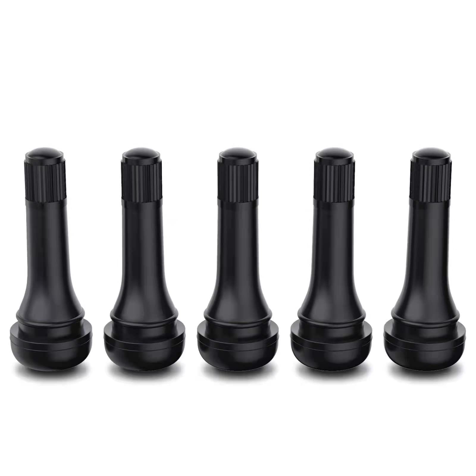 Ckauto Tr414 Rubber Snap-In Tire Valve Stem (5Pcs/Bag)