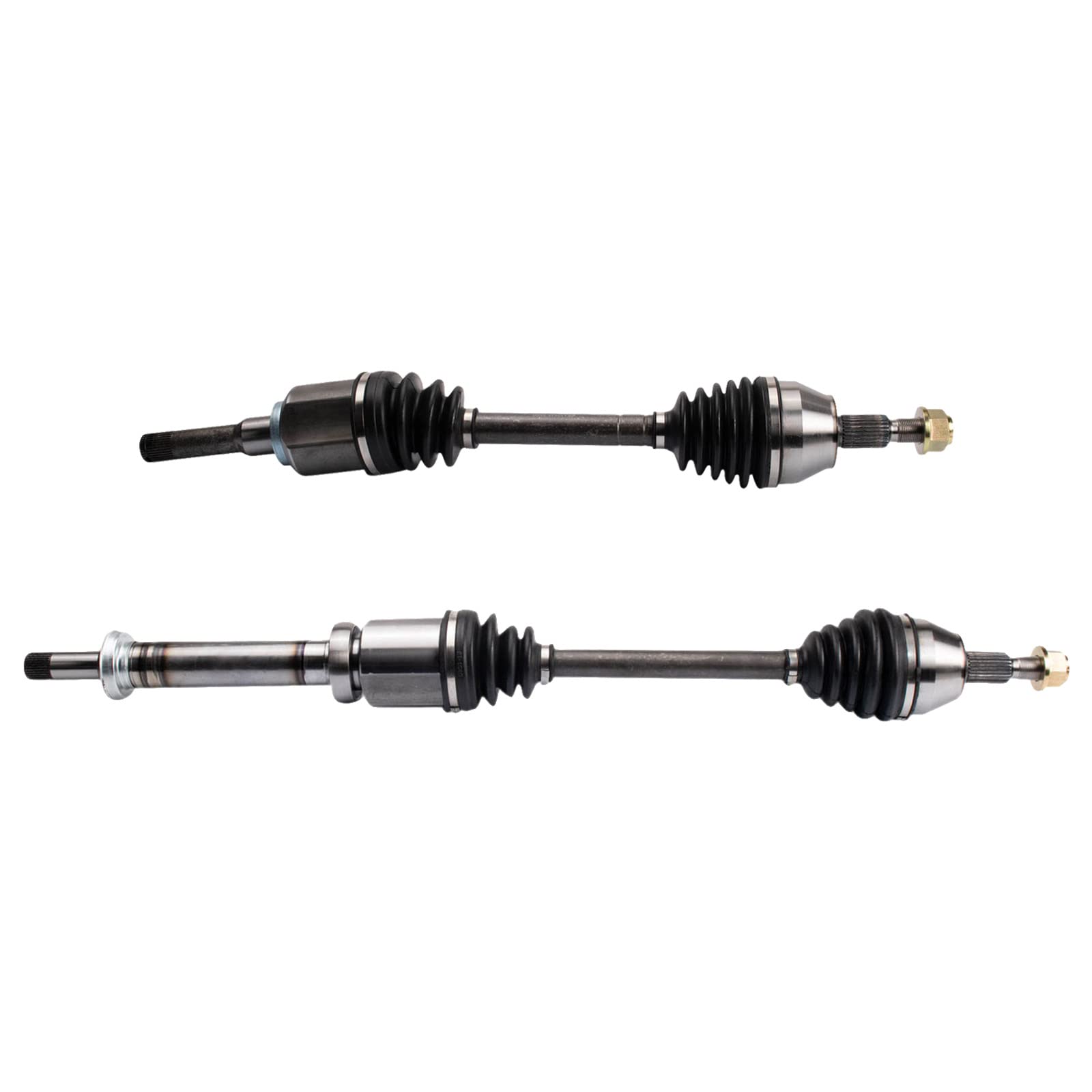 Trq Front Cv Axle Shaft Assembly Set Compatible With 2014-2016 Ford Transit Connect