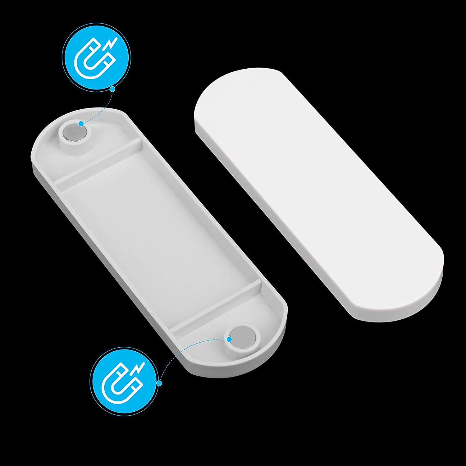 Yeebeny Magnetic Switch And Outlet Cover Light Switch Guards For Flat Modern Switches Toggle Switches, For Sabbath, Home And Office (8 Pack)