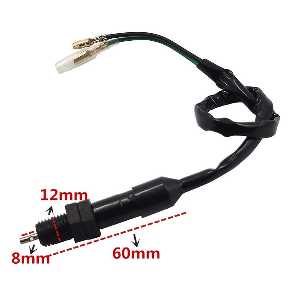 Autovic Motorcycle Universal Rear Brake Light Switch With Spring Kit For Honda Kawasaki Suzuki Yamaha Quad Bikes Atvs Scooters