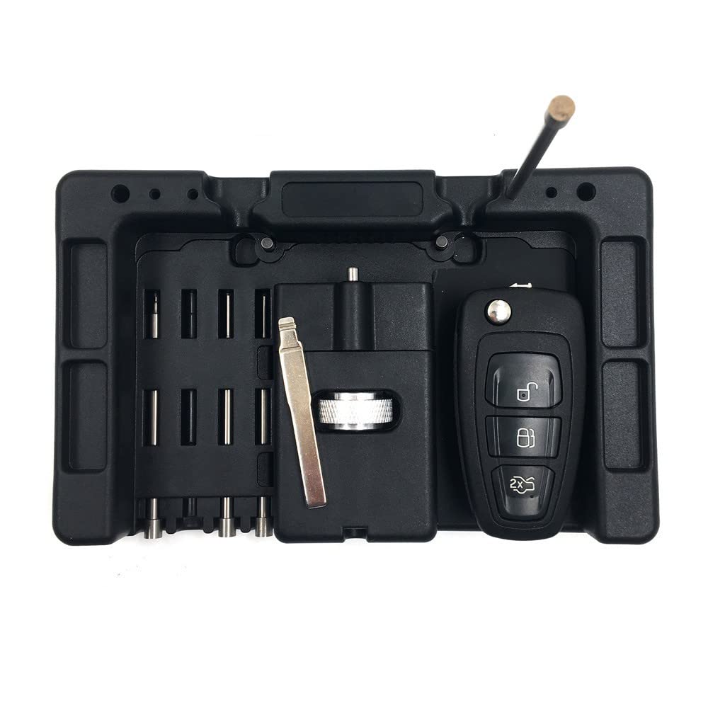 AUOKAY Car Flip Key Vice Fixing Pin Remove Tool for Car Door Key Repair The Key Repair