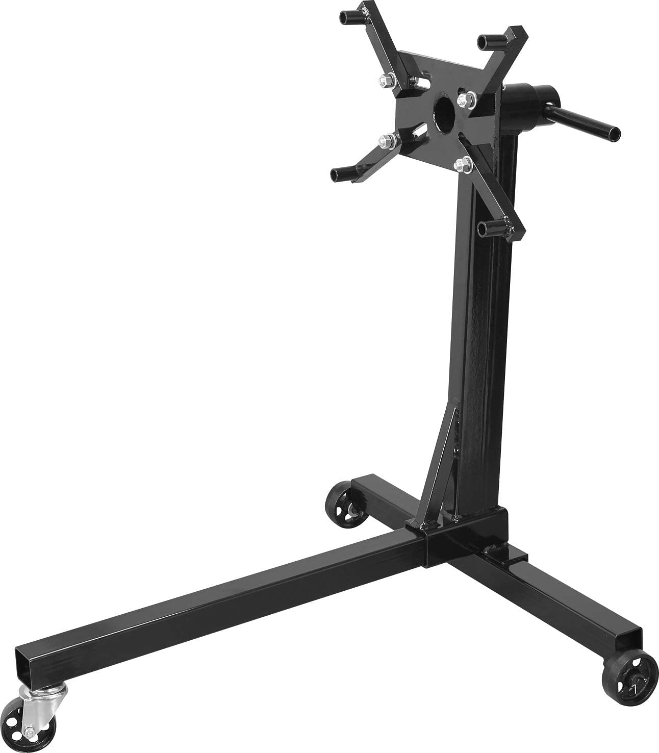 BIG RED AT23401BR Engine Stand,3/8 Ton (750 LBs) Capacity, Steel Rotating Engine Motor Stand with 360 Degree Adjustable Head,3-C
