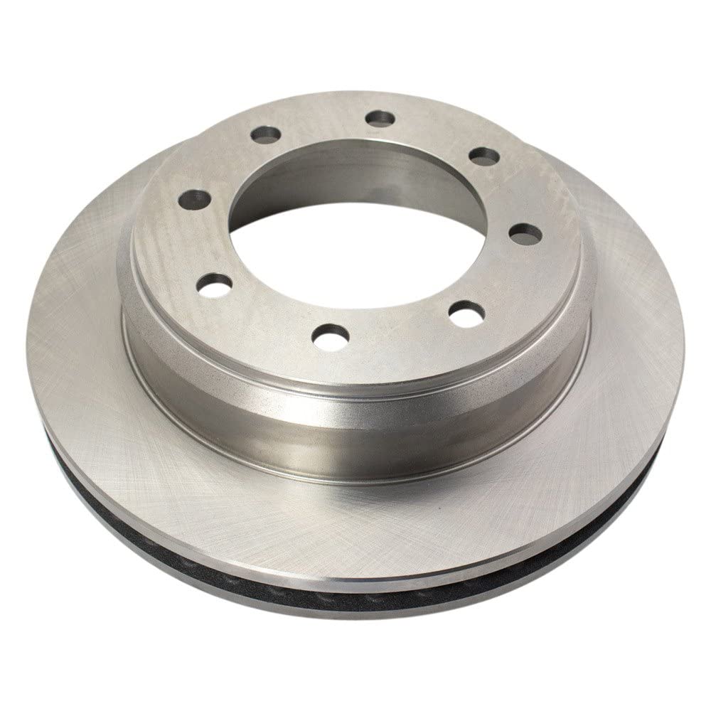 Trq Rear Brake Rotors Set Vented Compatible With 2008-2014 Ford E-150 E-250 2008-2022 E-350 Super Duty