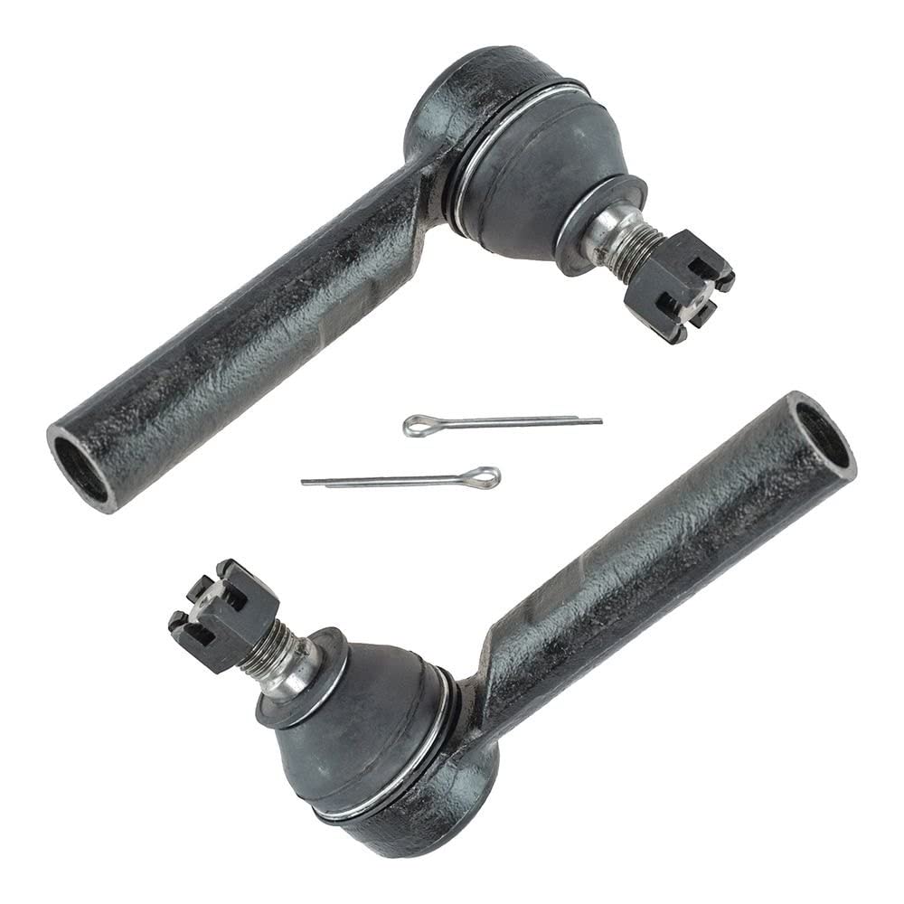 TRQ Front Outer Tie Rod Set Compatible with 2003-2009 Lexus GX470 Toyota 4Runner 2007-2009 FJ Cruiser