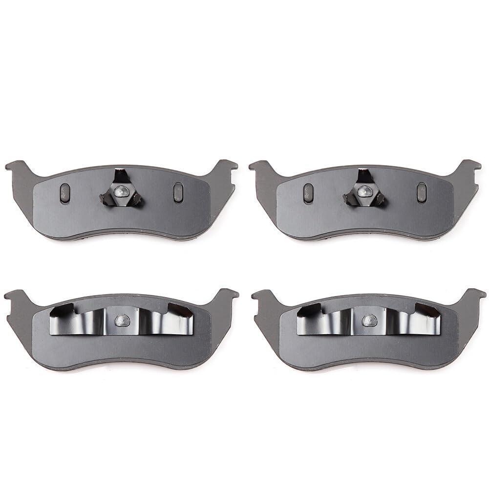 Cciyu D881 Rear Ceramic Disc Brake Pads Kit For Ford For Explorer 2002-2005,For Mercury Mountaineer 2002-2005 4Pcs