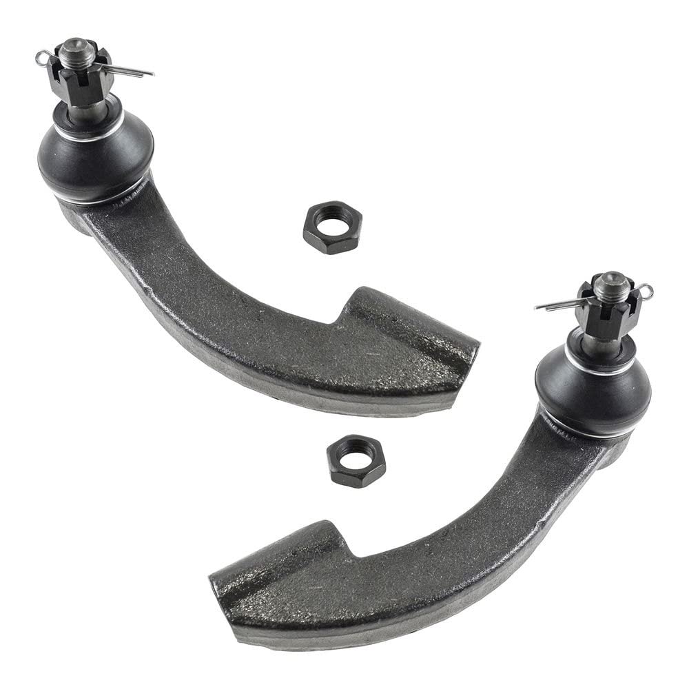 TRQ Front Outer Tie Rod Set Compatible with 1995-2000 Chrysler Cirrus 1996-2006 Sebring 1995-2006 Dodge Stratus 1996-2000 Plymou