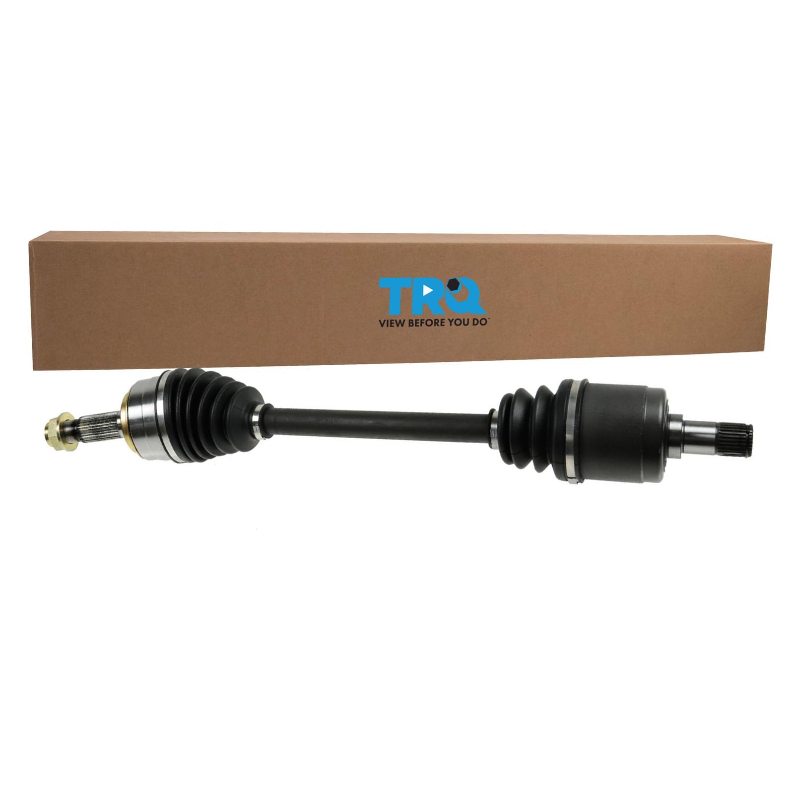 Trq Front Left Outer Cv Axle Shaft Assembly Drivers Side Compatible With 2005-2006 Honda Odyssey