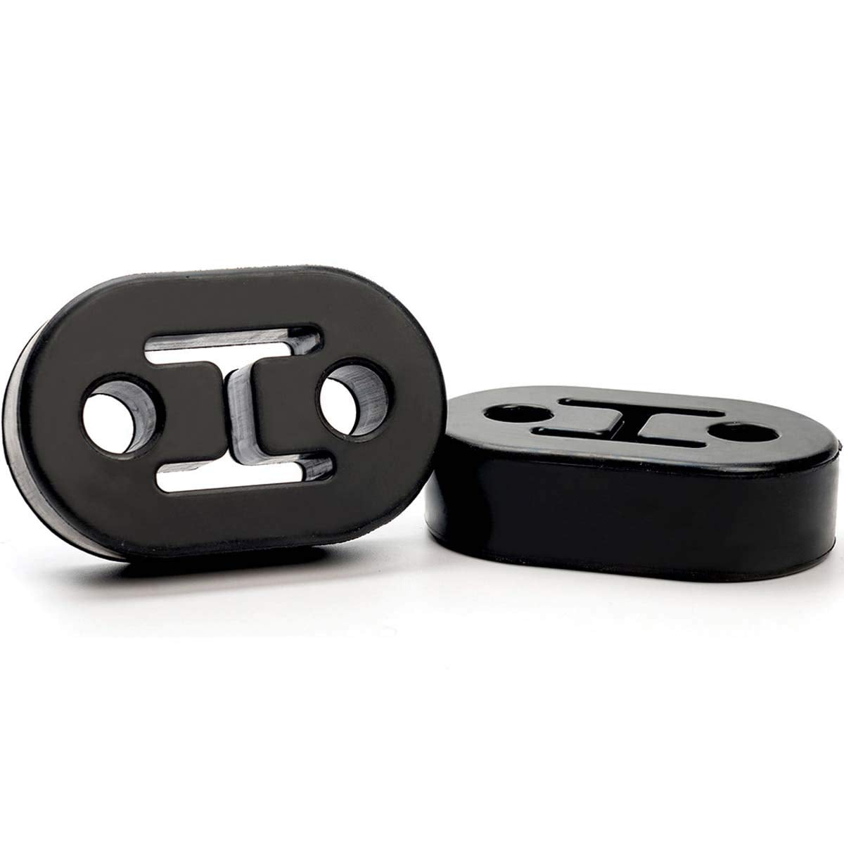 Norsmic Exhaust Hanger 2 Packs, Hole Diameter 12Mm (0.47Inch) Universal Exhaust Insulator Muffler Hanger, Muffler Bracket Mount,
