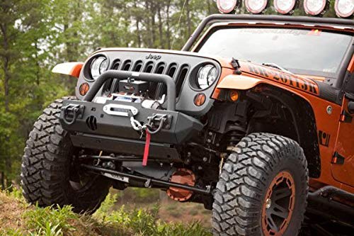 Rugged Ridge Xhd Bumper Stubby End Kit | Textured Black, Steel | 11540.23 | Fits Xhd Bumpers From Rugged Ridge