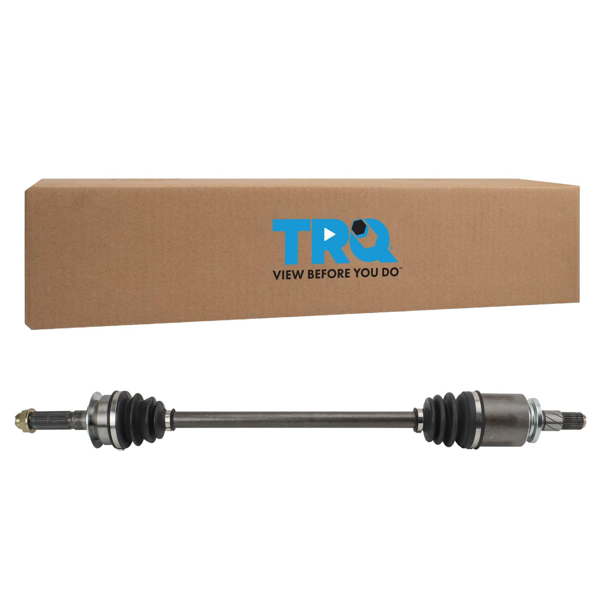 Trq Rear Left Right Cv Axle Shaft Assembly Driver Passenger Side Compatible With 2009-2018 Subaru Forester 2011-2014 Impreza 201
