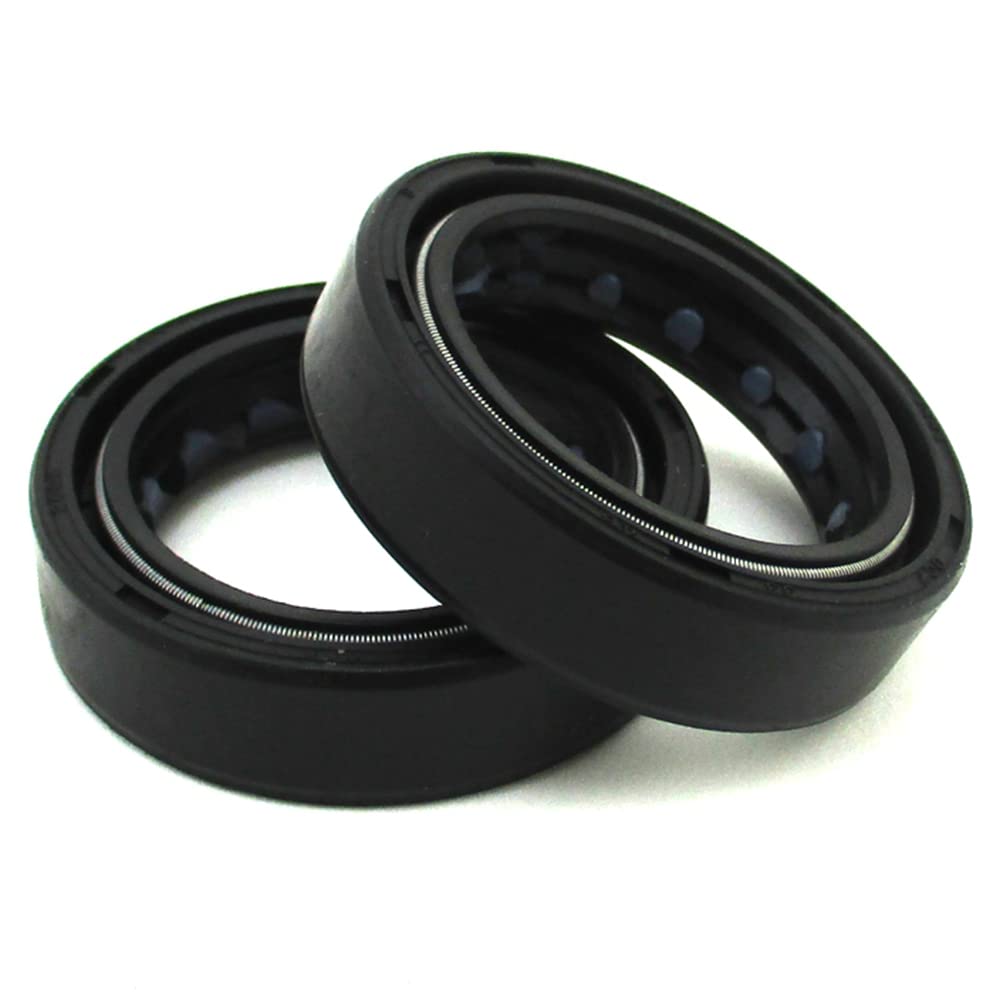 Dj-Motor Black Front Fork Seal Dust Cover Set 33X46X11Mm 33X46X14Mm For Pit Dirt Bike Atv Quad