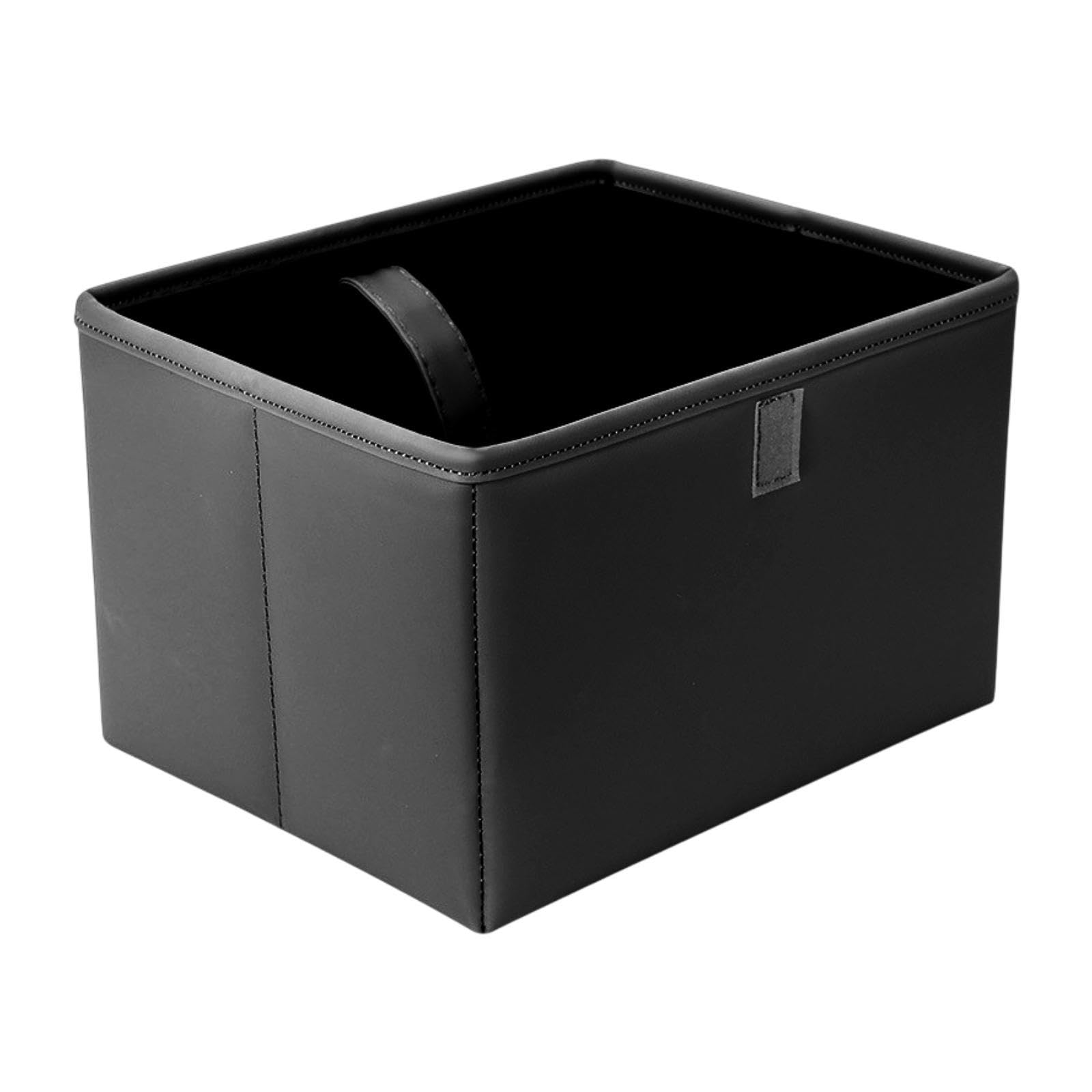 LOOM TREE Foldable Back Seat Car Trash Bin Portable Tear Resistant With Hanging Straps Black | Parts & Accessories | Car & Truck