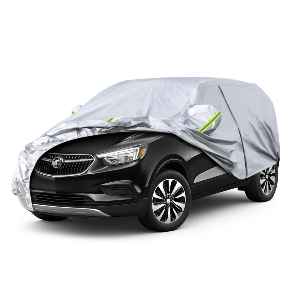 Koukou Suv Car Cover Custom Fit Buick Encore/Encore Gx From 2012 To 2025, Waterproof Car Cover All Weather For Automobiles Outdo