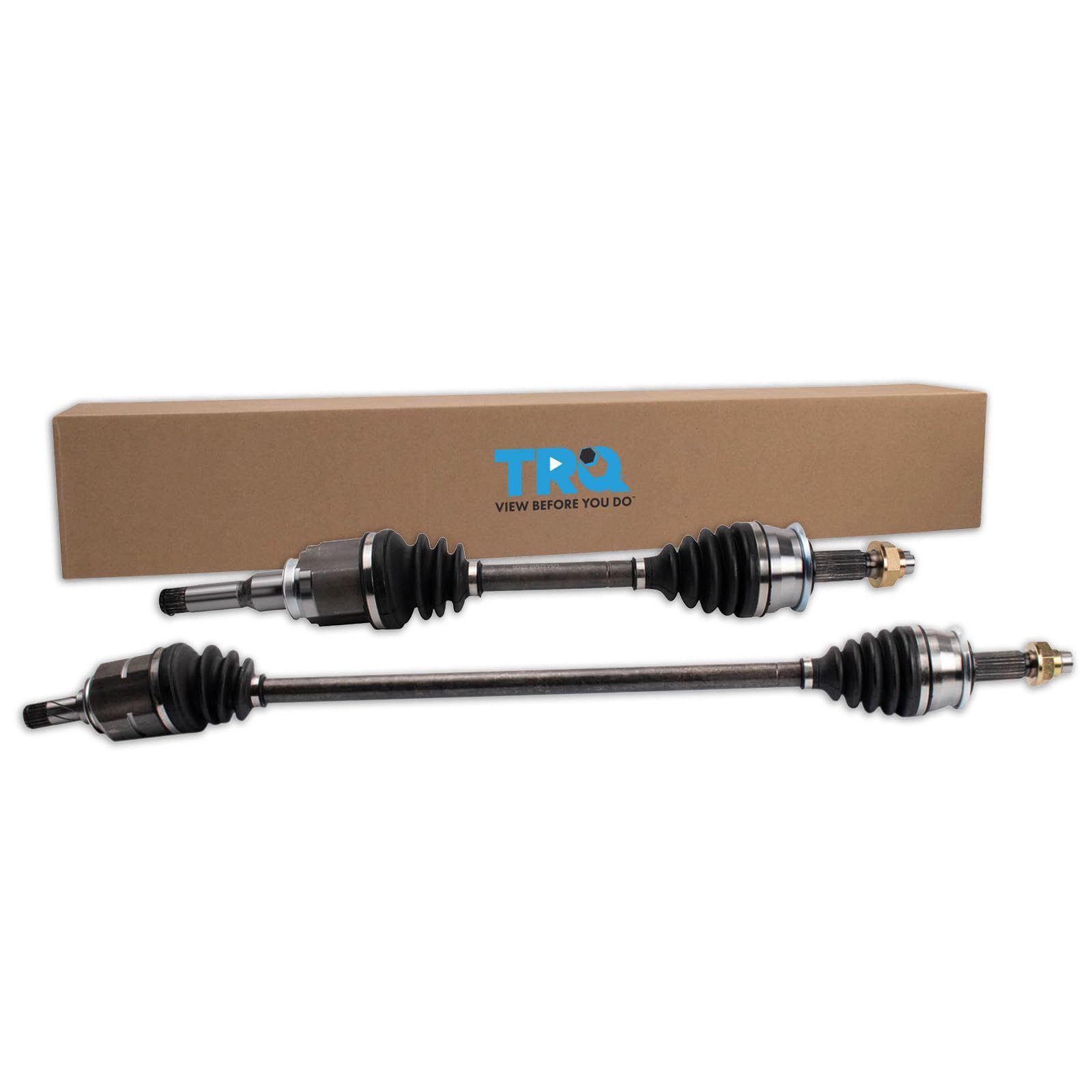 Trq Front Cv Axle Shaft Assembly Set Compatible With 2012-2017 Chevrolet Sonic
