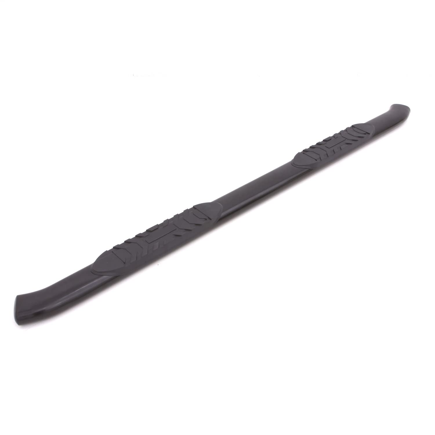 Realtruck Lund 23886008 Black Steel 5 Oval Curved Nerf Bars For 2004-2018 Nissan Titan Crew Cab