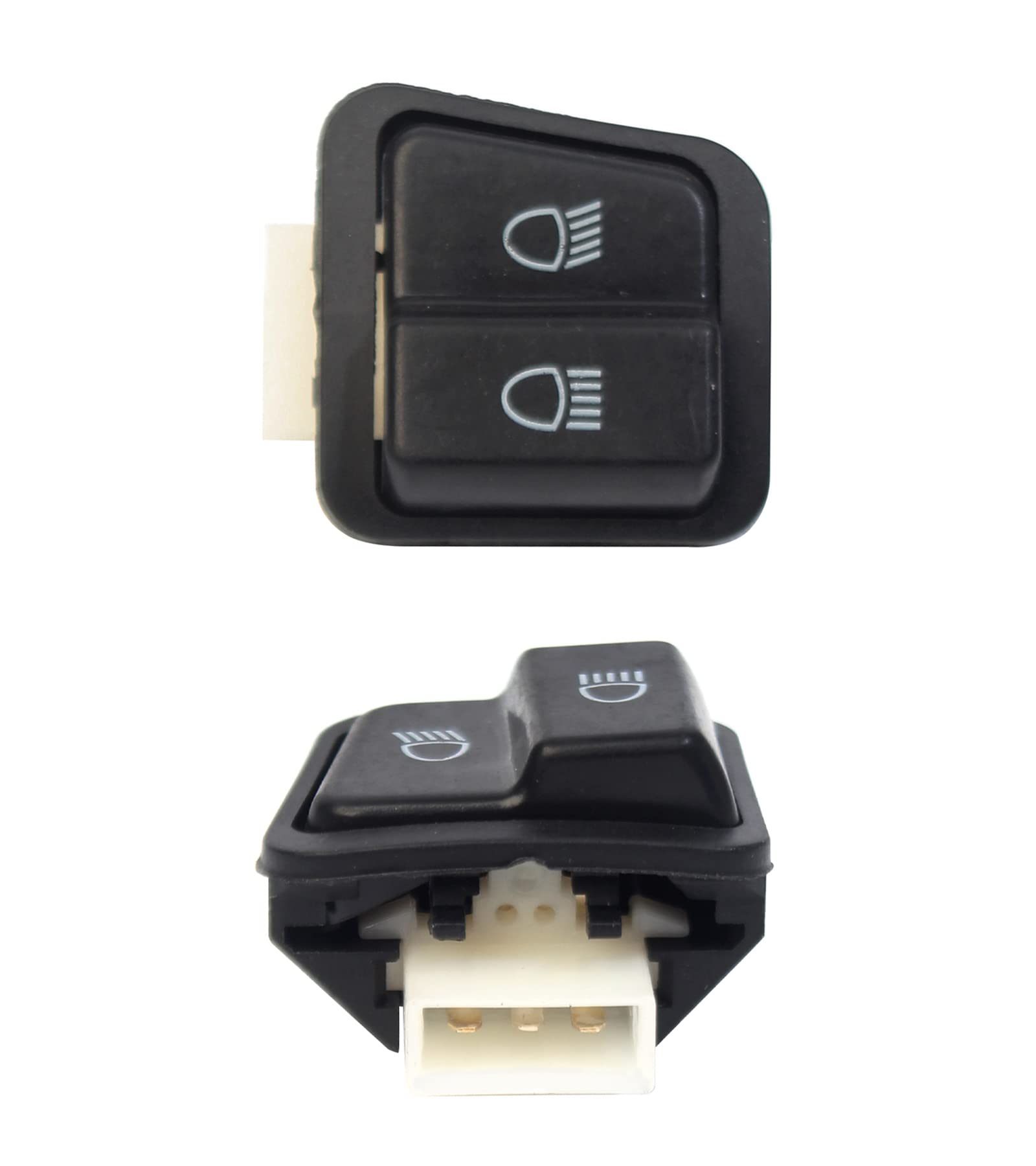 Minho 9Pcs Chinese Scooter Hand Control Switch Button Kit For Gy6 50Cc 150Cc Moped Taotao Jonway Roketa Start Horn Dimmer Turn Signal Head Light Switch