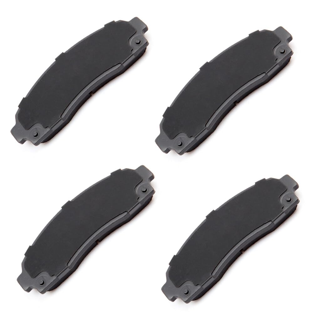 Automuto 4Pcs Front Ceramic Disc Brake Pads Set D833 For Chevrolet Equinox For Ford Explorer For Mazda B2300 B3000 B4000 For Mer