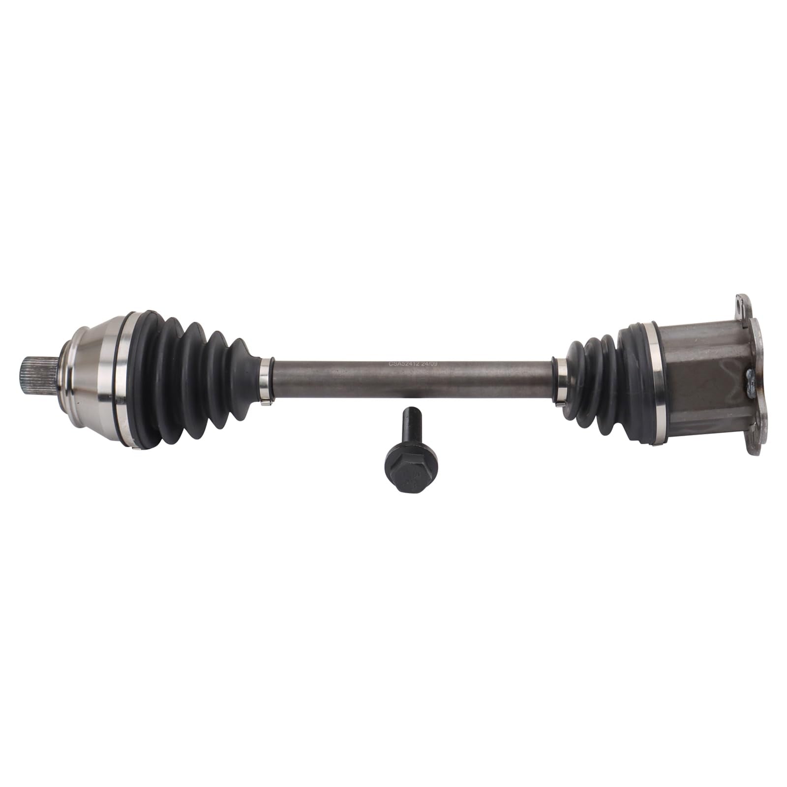 Trq Front Cv Axle Shaft Assembly Compatible With 06-11 Audi A6 07-10 A8 Quattro
