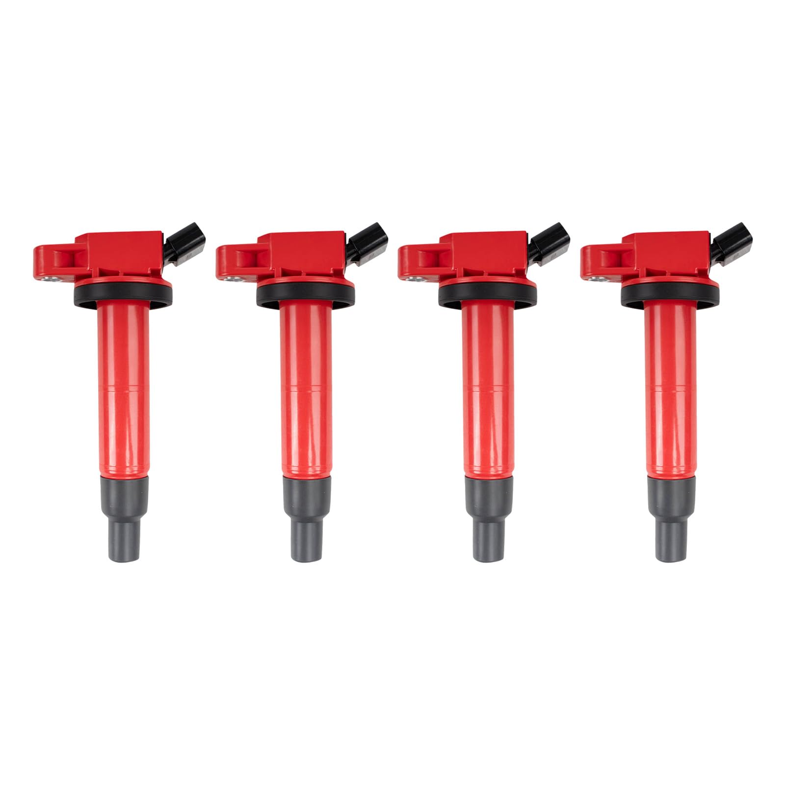 TRQ Ignition Coil Set Compatible with 2009-2010 Pontiac Vibe 2005-2016 Scion tC 2010-2015 xB 2002-2011 Toyota Camry Corolla 2001