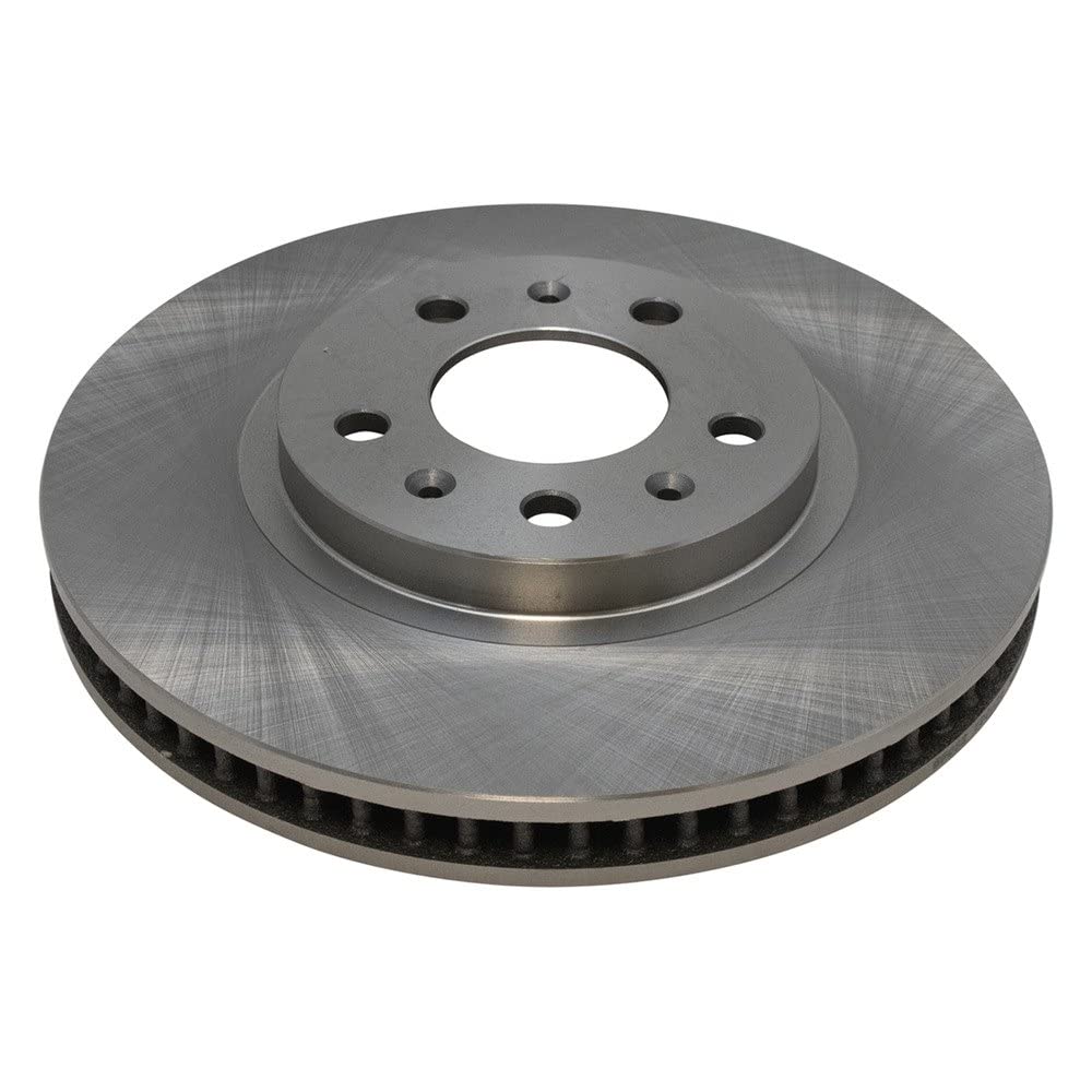 Trq Front Brake Rotors Set Vented Compatible With 2003-2007 Cadillac Cts