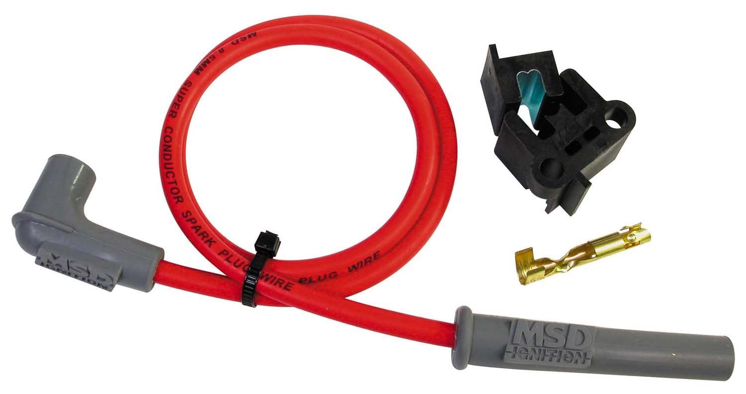 Msd 34069 Red 8.5Mm 4' Long Spark Plug Wire
