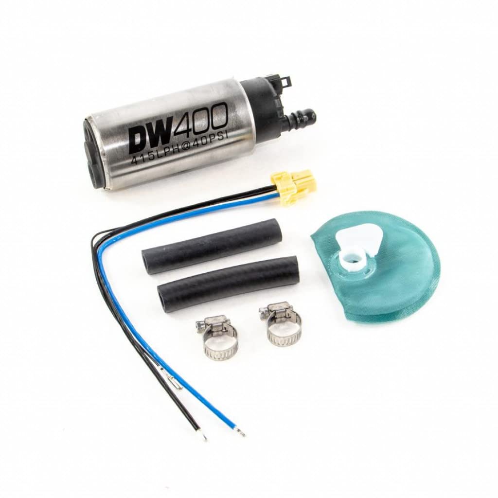 DeatschWerks 415LPH DW400 In-Tank Fuel Pump w/ Universal Set Up Kit (9-401-1001) for GMC Syclone 1991 - Gasoline Mechanical Truc