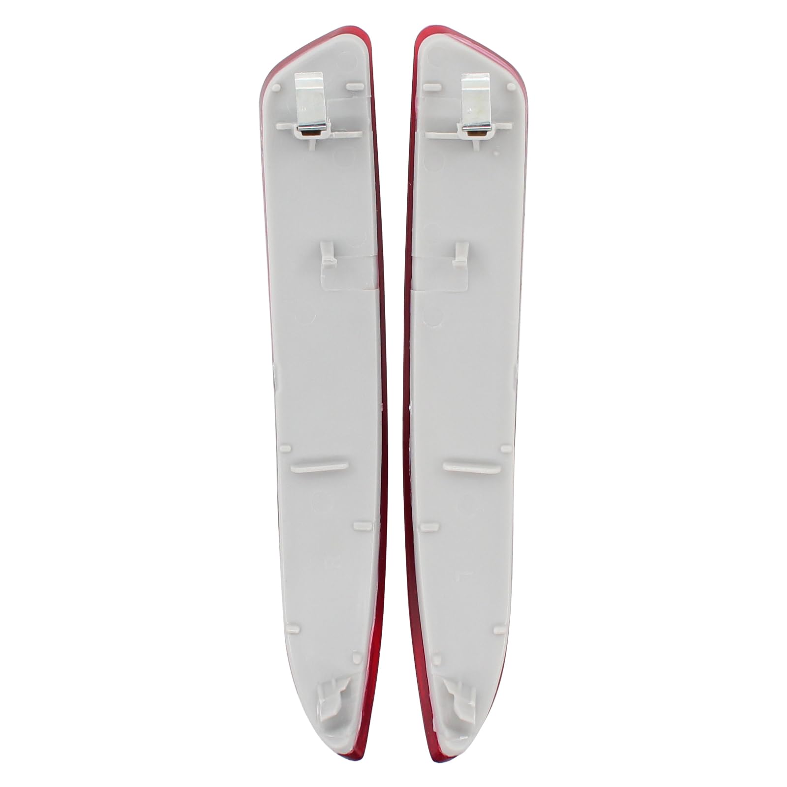 ApplianPar Rear Left and Right Side Bumper Reflector Marker Trim for BMW E70 X5 2007-2011,2013