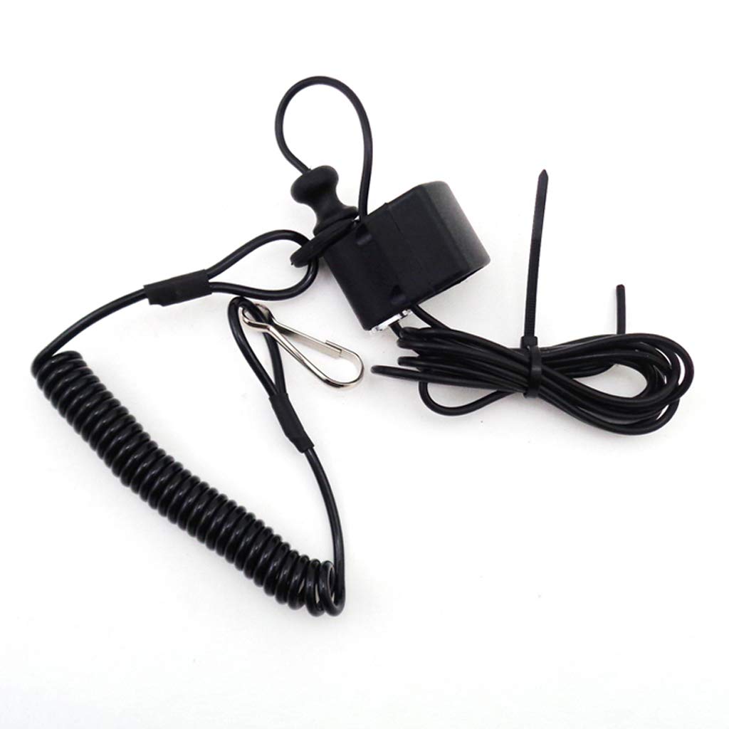 Tc-Motor Racing Tether Pull Kill Switch For Atc250R Atc350X 1985-1986, Trx250R 1986-1988, Raptor 50 2004-2008, E-Ton Txl50 2000-