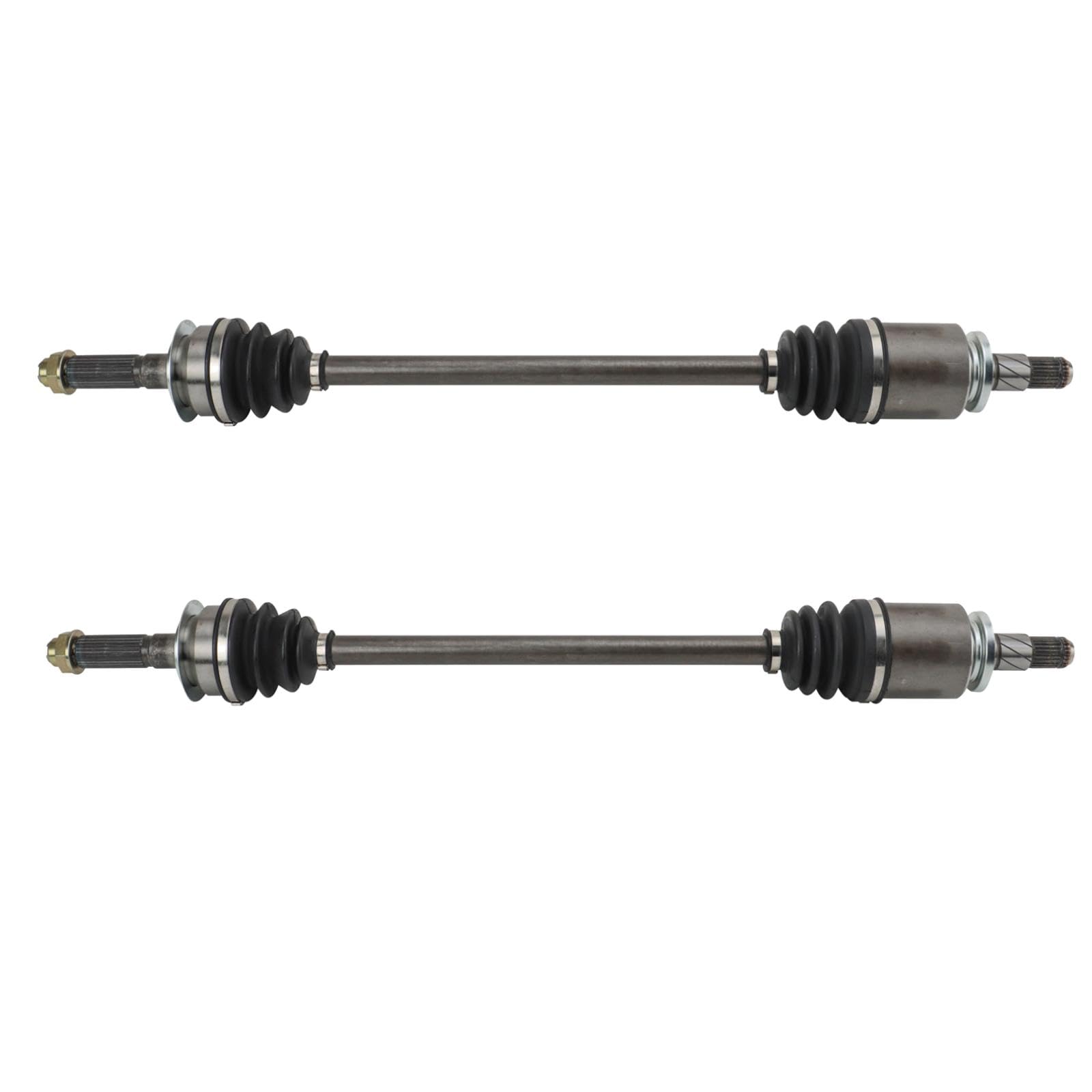 TRQ Rear CV Axle Shaft Assembly Set Compatible with 2009-2018 Subaru Forester 2011-2014 Impreza 2010-2014 Legacy Outback