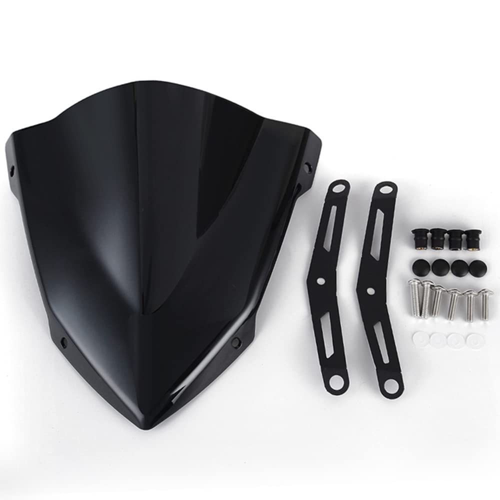 Kucehiup Motorcycle Windshield Windscreen Sports Visor Fits For Yam Mt03 Mt25 Mt-03 Mt-25 2020 2021 2022 2023 2024 20-24