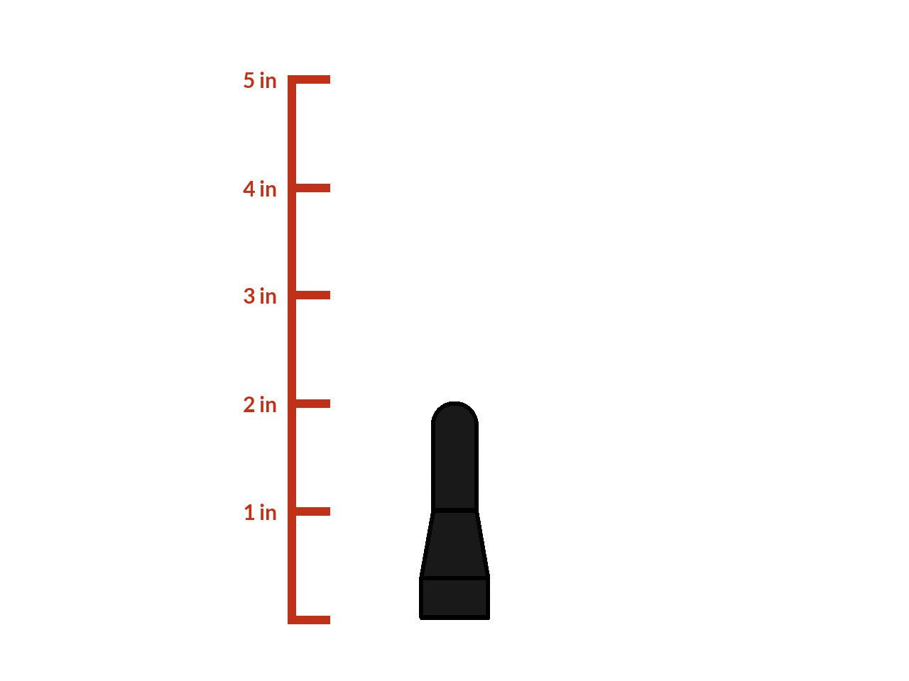 Cravenspeed Stubby Jr Antenna Compatible With Gmc Acadia 2007-2015 | 2 Inches | Short Antenna Replacement | Made In The Usa