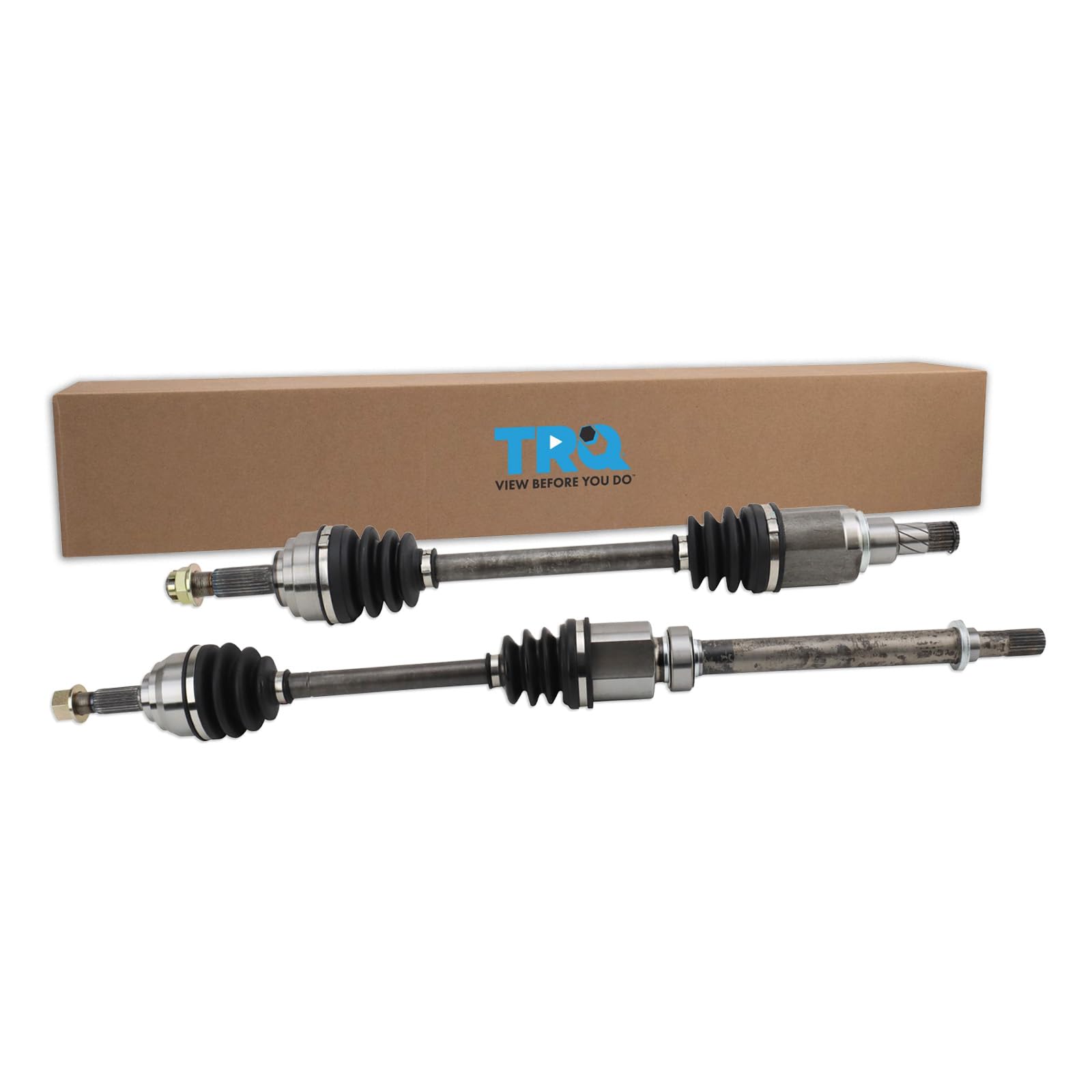 TRQ Front CV Axle Shaft Assembly Set Compatible with 2012 Nissan Versa