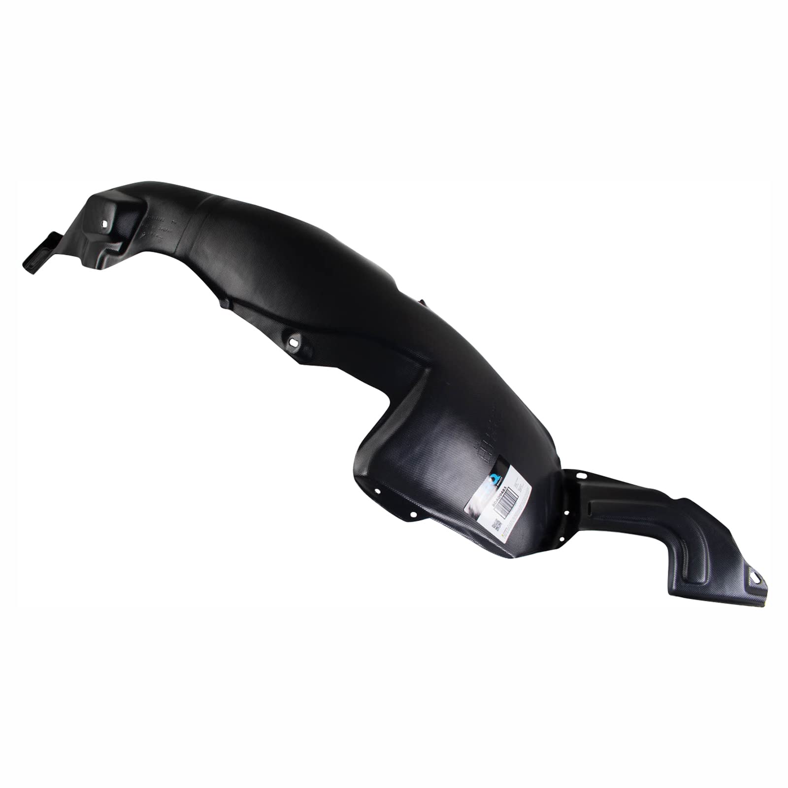 Trq Inner Fender Liner Set Compatible With 2009-2010 Hyundai Elantra Hy1249118 Hy1250112
