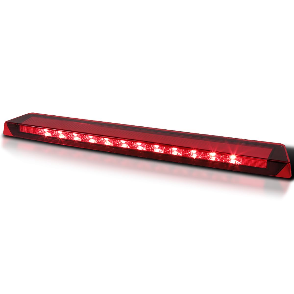 Spec-D Tuning Bright Led Red 3Rd Third Brake Light Trunk Stop Lamp Compatible With 1999-2004 Ford Mustang, Left + Right Pair Assembly