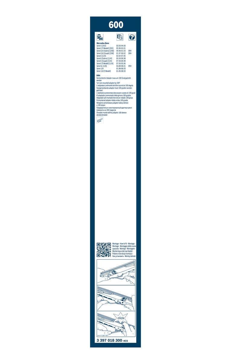 Bosch Wiper Blade 24 Inch - 3397018300
