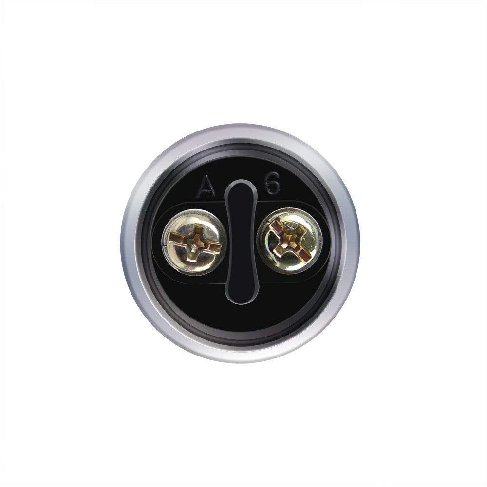 12V 50A Waterproof Switch Push Button Cars Boat Track Horn Engine Start Starter - Red Cap