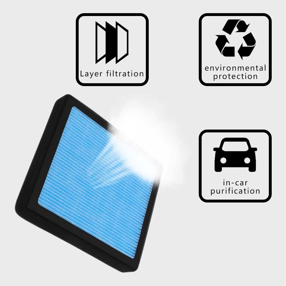 Car Air Filter with Activated Carbon, Cabin Air Filter, CF10285 Air Conditioner Filter Compatible with Toyota 4Runner/ Tundra/Hi