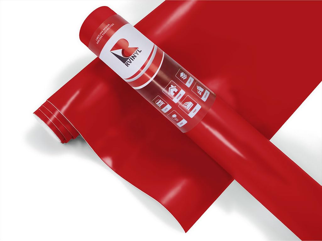 3M 2080 Series Sp273 Satin Vampire Red Dual Cast Car Wrap Vinyl Film And Controltac Air Release Adhesives - 1Ft X 1Ft - Bubble F
