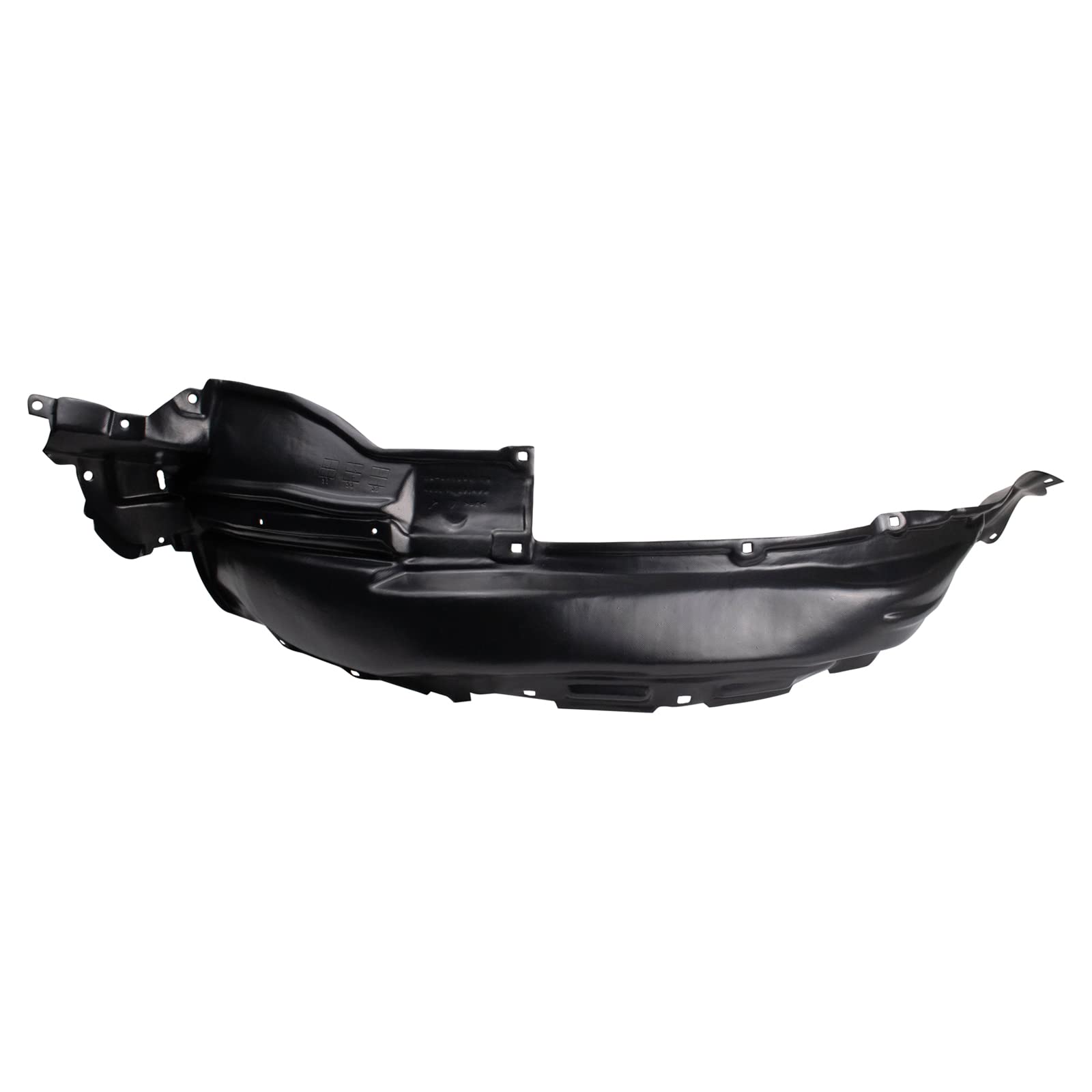 Trq Front Inner Fender Liner Set Compatible With 2010-2013 Toyota 4Runner To1248165 To1249165