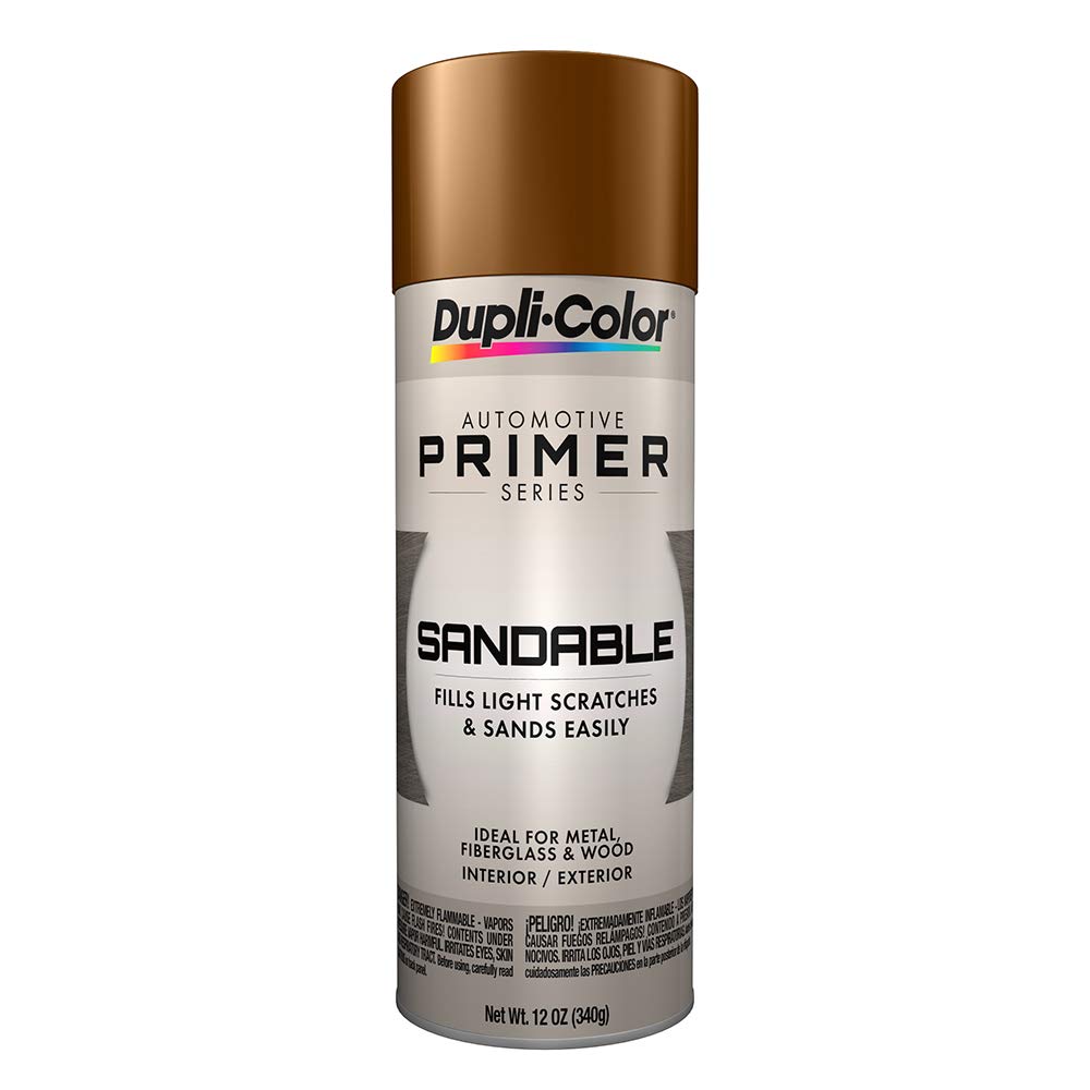 Dupli-Color Dap1687 Sandable Primer Spray Paint - Rust Resistant - 12 Oz. Aerosol Can